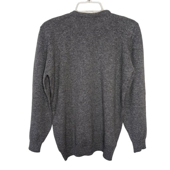 LYLE & SCOTT‎ long sleeve gray Argyle Women's Sweater size M - Picture 6 of 6